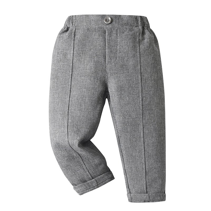 Autumn Boys Clothing Set T Shirt Tops Vest Coat Pants Little Kids Gentleman Outfits Boy Suit For 1-6 Years