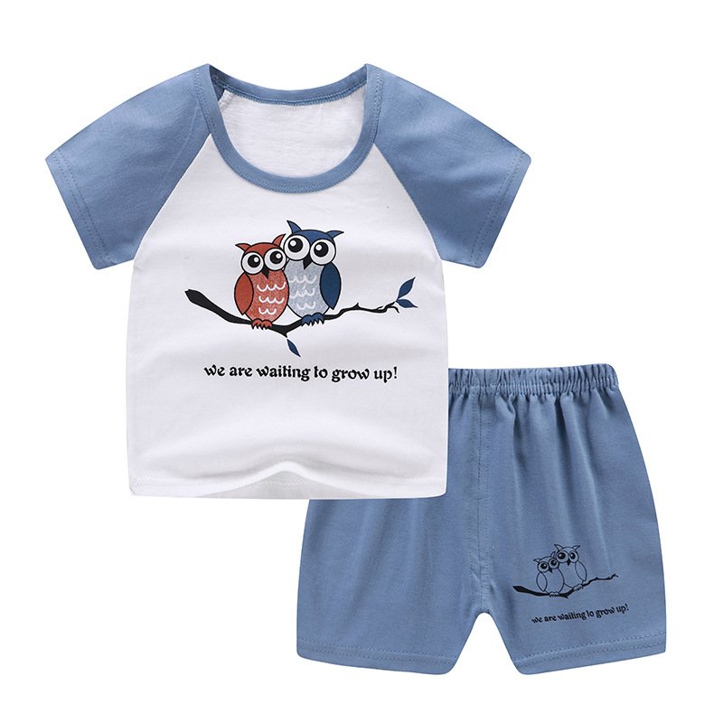 Boys Clothings Sets Baby boutique 2 Pcs Short Sleeve Clothes Set Summer Baby Clothings