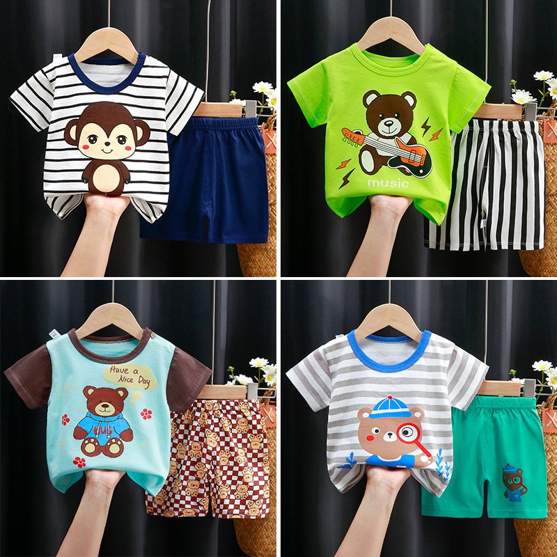 Wholesale Comfortable Baby Boys Clothing Sets Baby Clothes Sets Unisex Boys Kids Clothing Sets