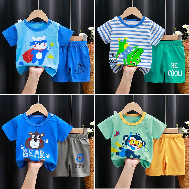 Wholesale Comfortable Baby Boys Clothing Sets Baby Clothes Sets Unisex Boys Kids Clothing Sets