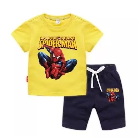 Children Clothes Summer Short Sleeve T-Shirt Set Trendy Baby summer clothing sets Fashion T-shirt And Shorts For Boys Clothing