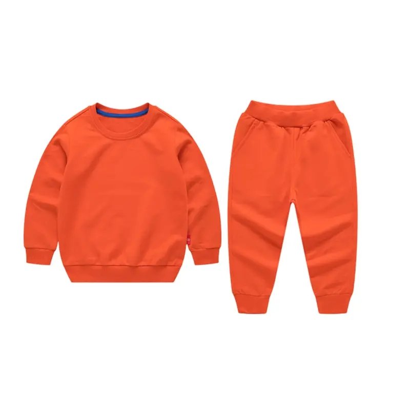 00 Custom Logo Kids Boutique Clothing Sets Boys Girls Joggers Sweatsuit Set 2pcs Children Tracksuit Clothing Set