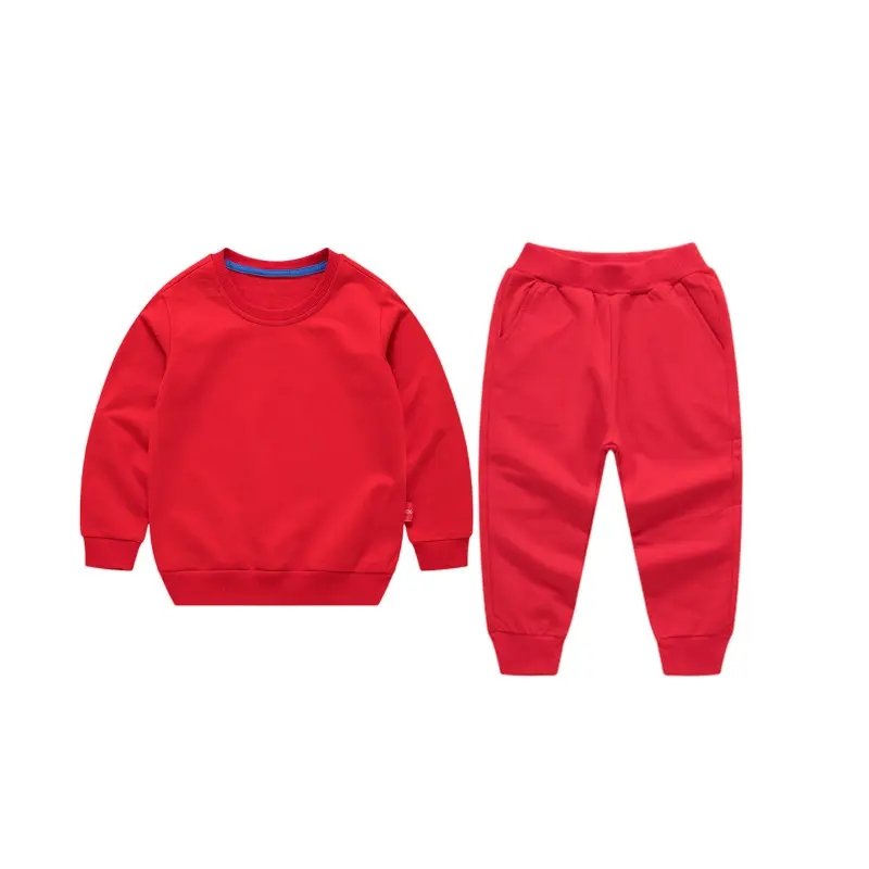 00 Custom Logo Kids Boutique Clothing Sets Boys Girls Joggers Sweatsuit Set 2pcs Children Tracksuit Clothing Set