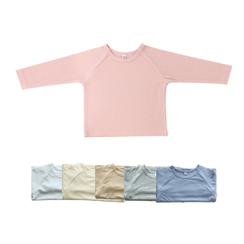 Hongbo infant's clothing Striped baby's suit long sleeved baby boy girl clothes bamboo spandex baby clothing sets for new born
