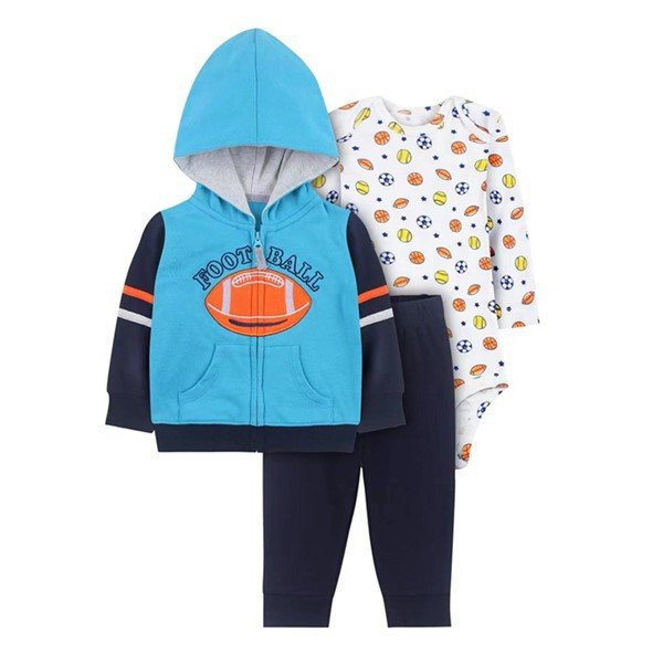 baby clothes autumn winter hooded sweatsuit long sleeve romper pants toddler boys clothing sets