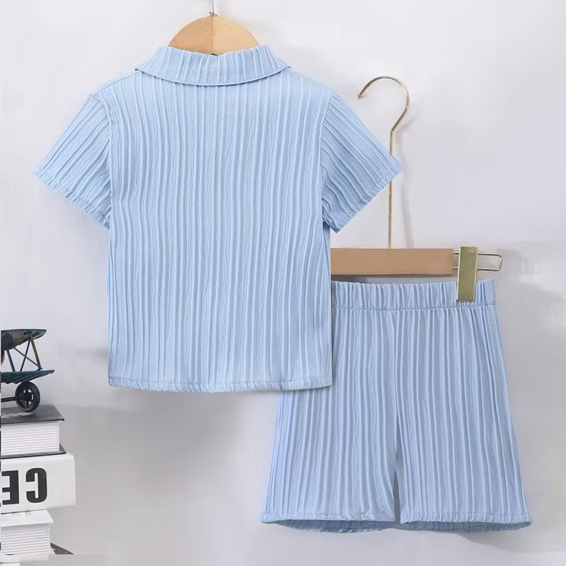 Summer Boutique 3 4 5 6 7 Year Old Children Shirts Suit Fashion Boy Child Clothes Kids Wear Wholesale Toddler Boys Clothing Sets