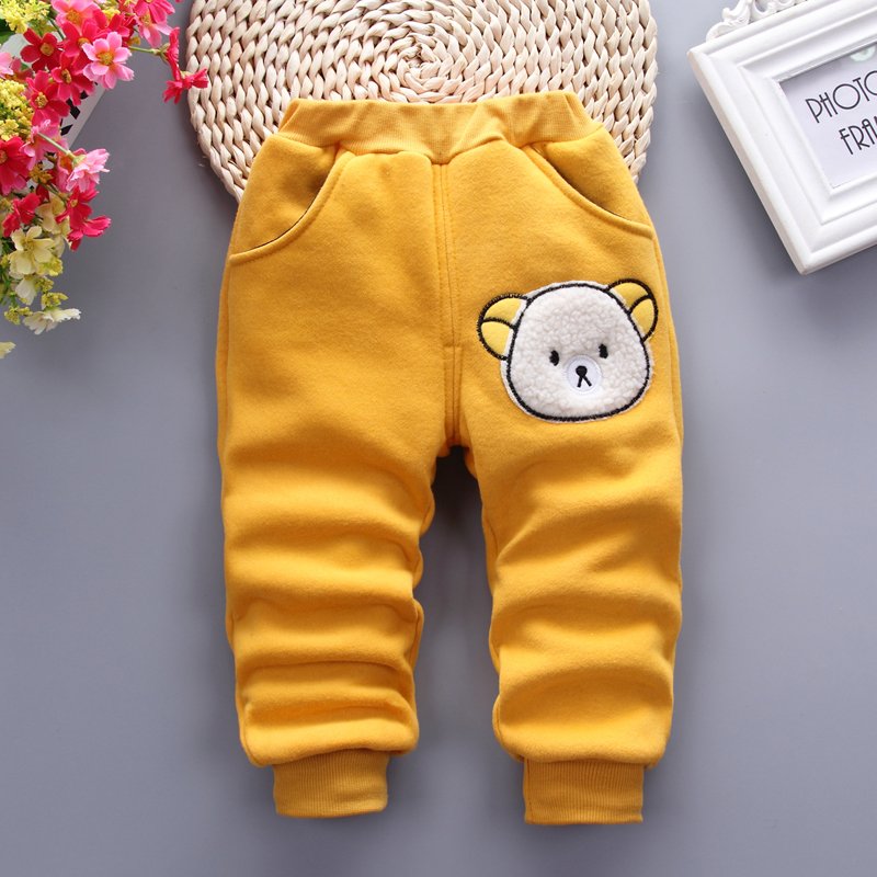 Comfortable casual cute cartoon bear printing spring autumn fall three pieces set boutique children clothes boys 2019