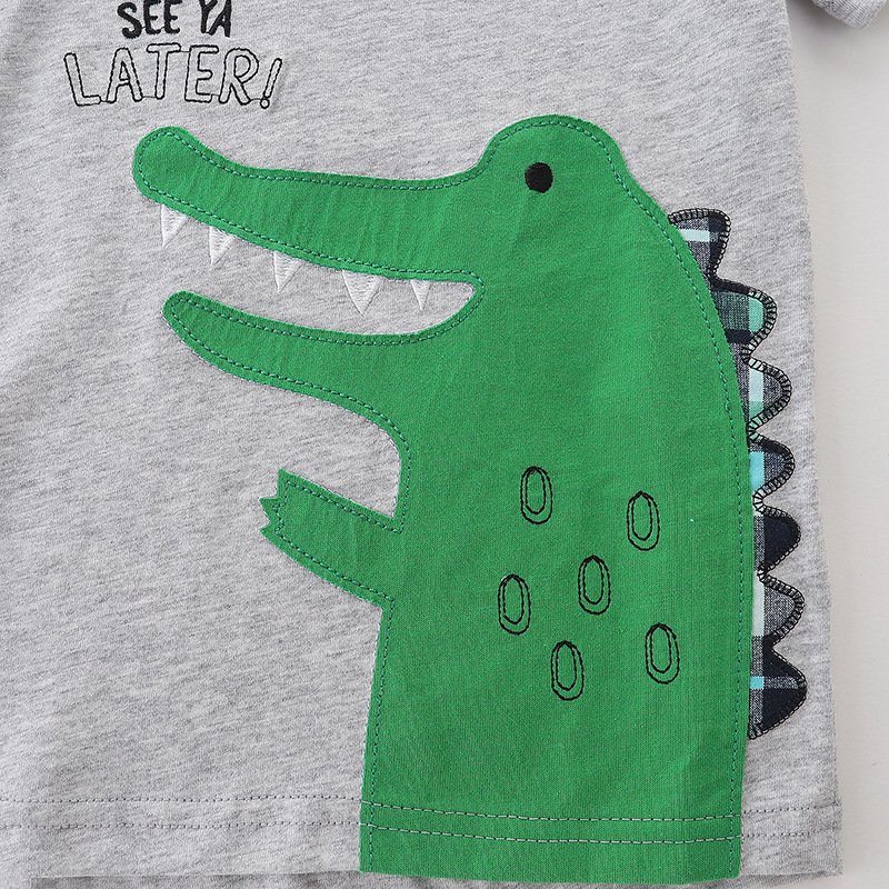 GDTEX Custom Design Breathable Children's clothes suit summer boy clothes Shirt and Pants Children Clothing kid Clothing sets