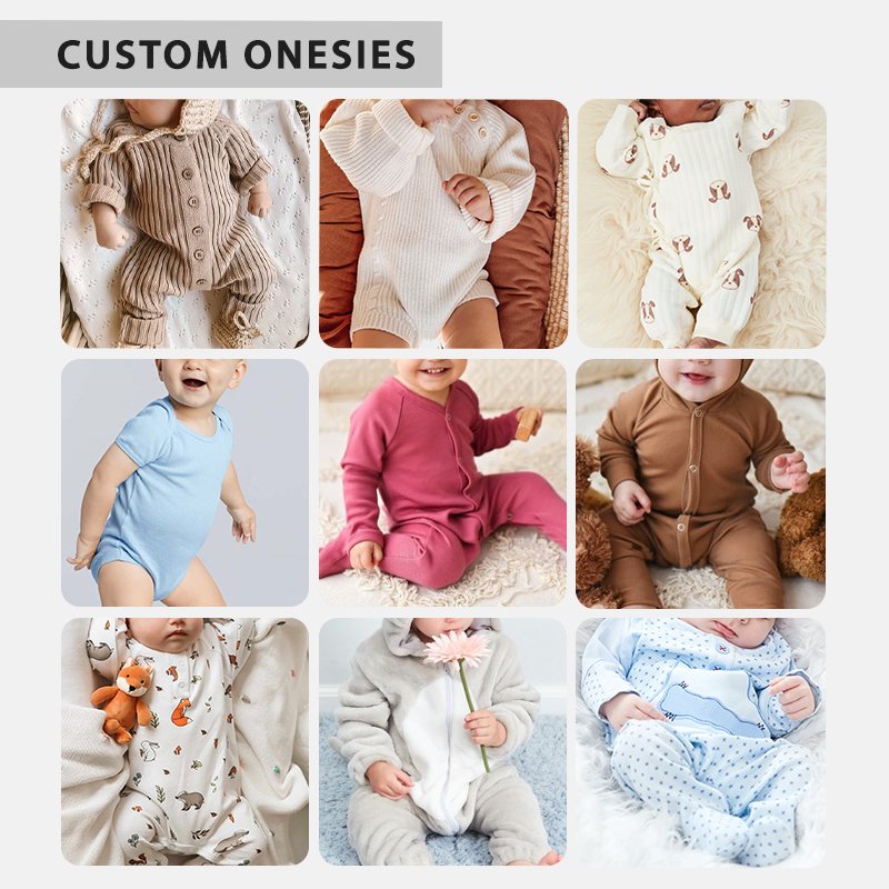 GDTEX Custom Negotiable Price Customize Per you Request Newborn Gift Box Baby Romper Muslin Swaddle Blanket Pacifier