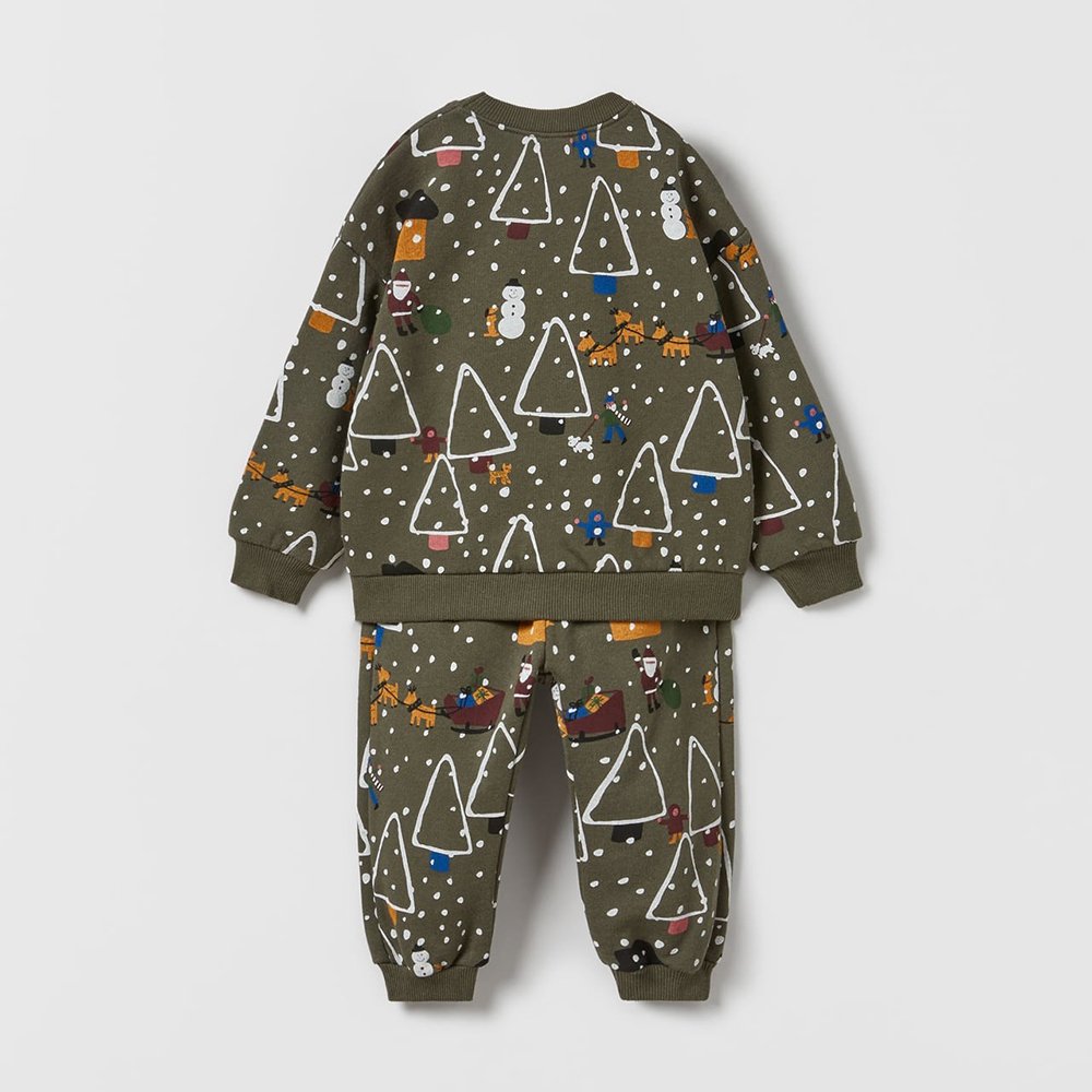 2023 Autumn Winter Kids Boys Sports Trousers long-sleeved Two-piece Cartoon Casual Clothes Sets for Boy