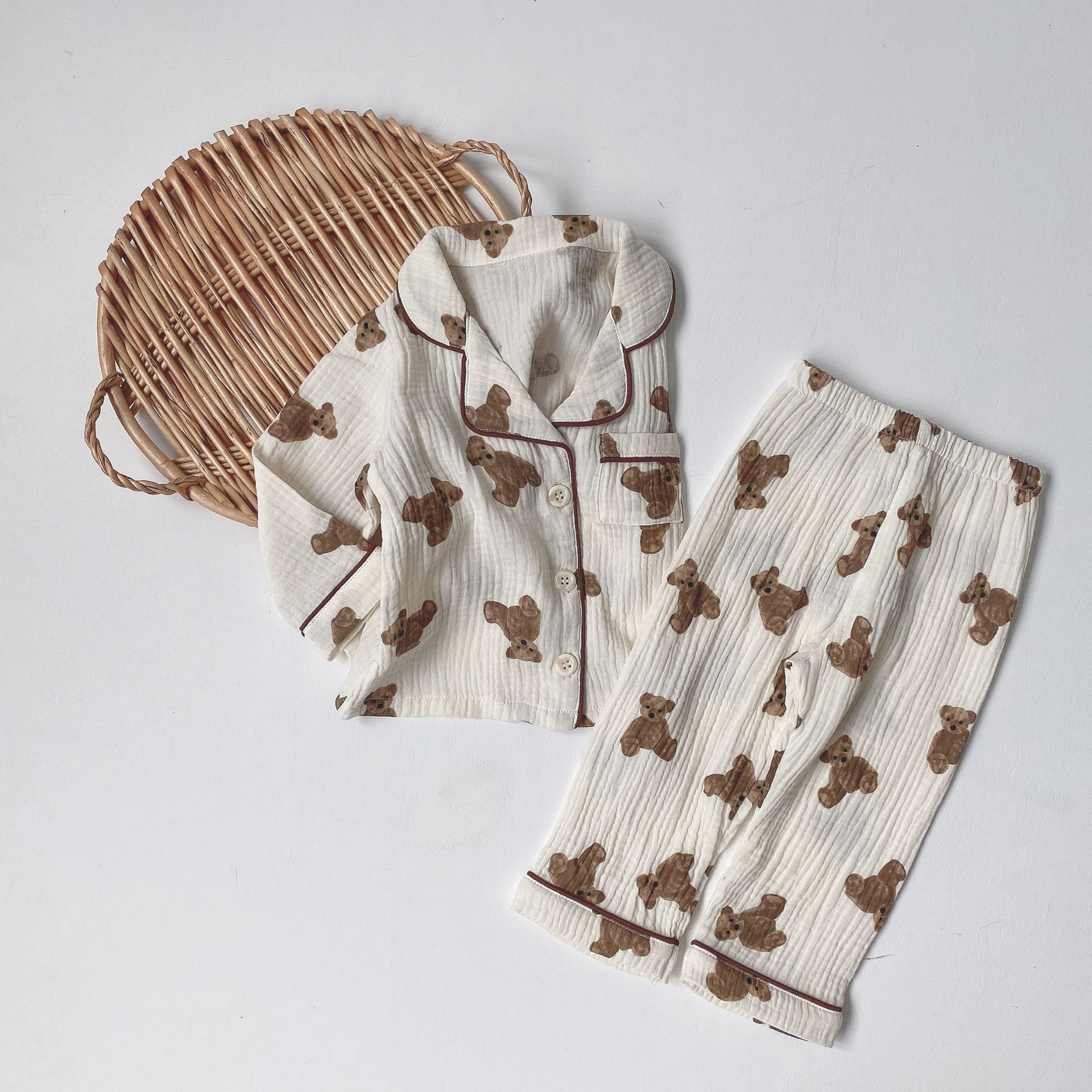 2022 Spring Autumn Newborn Boy Girl Infant Bamboo organic Clothes Kids Baby Clothing Sets