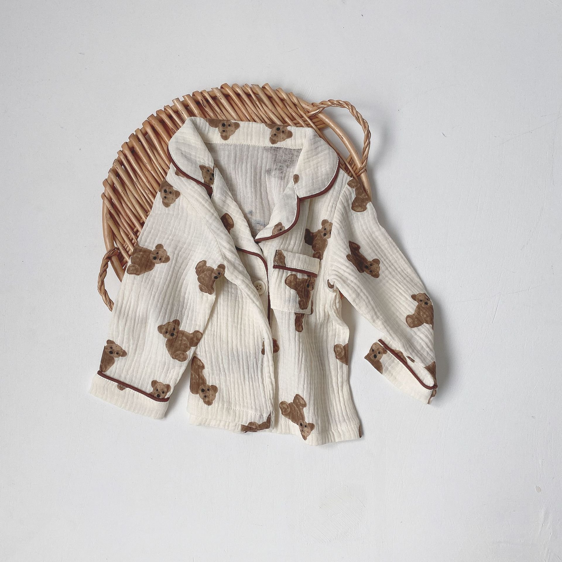 2022 Spring Autumn Newborn Boy Girl Infant Bamboo organic Clothes Kids Baby Clothing Sets