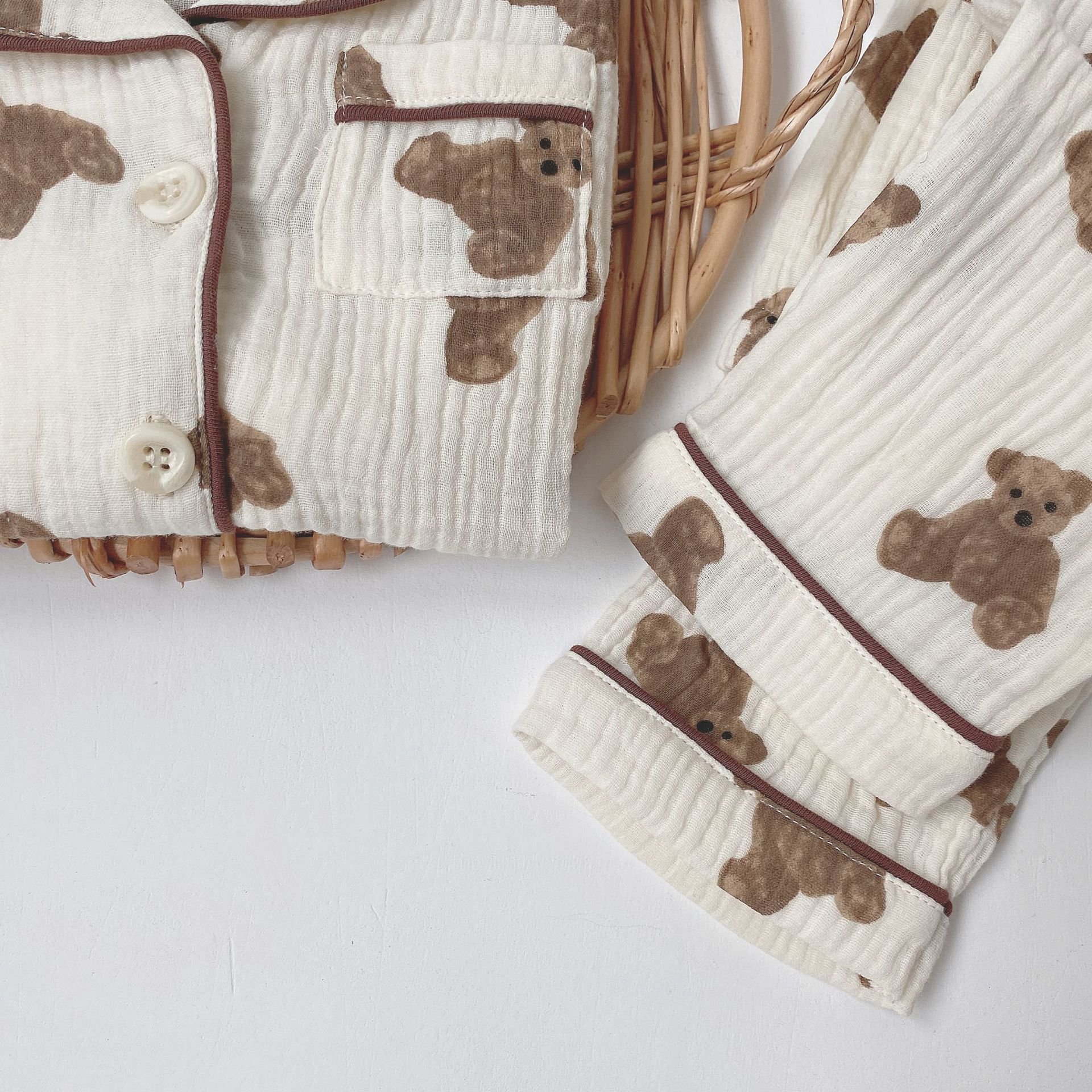2022 Spring Autumn Newborn Boy Girl Infant Bamboo organic Clothes Kids Baby Clothing Sets