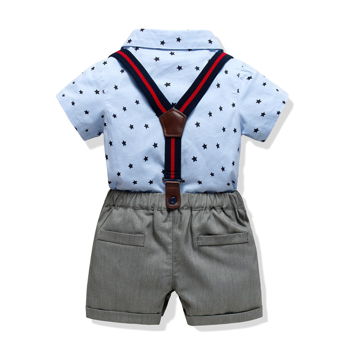 Wholesale Imported Clothes Children Clothing High Quality Summer Wear Clothes Baby Boy Set 2 Pieces 19A343