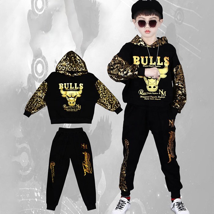 Big Boys Clothing Sets Hip Hop Tracksuit Graphic Hoodies Jogger Pants 4 5 6 7 8 9 10 11 12 13 14 15 Years Old Outfits