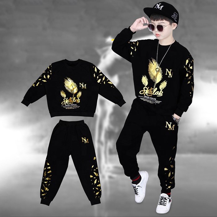 Big Boys Clothing Sets Hip Hop Tracksuit Graphic Hoodies Jogger Pants 4 5 6 7 8 9 10 11 12 13 14 15 Years Old Outfits