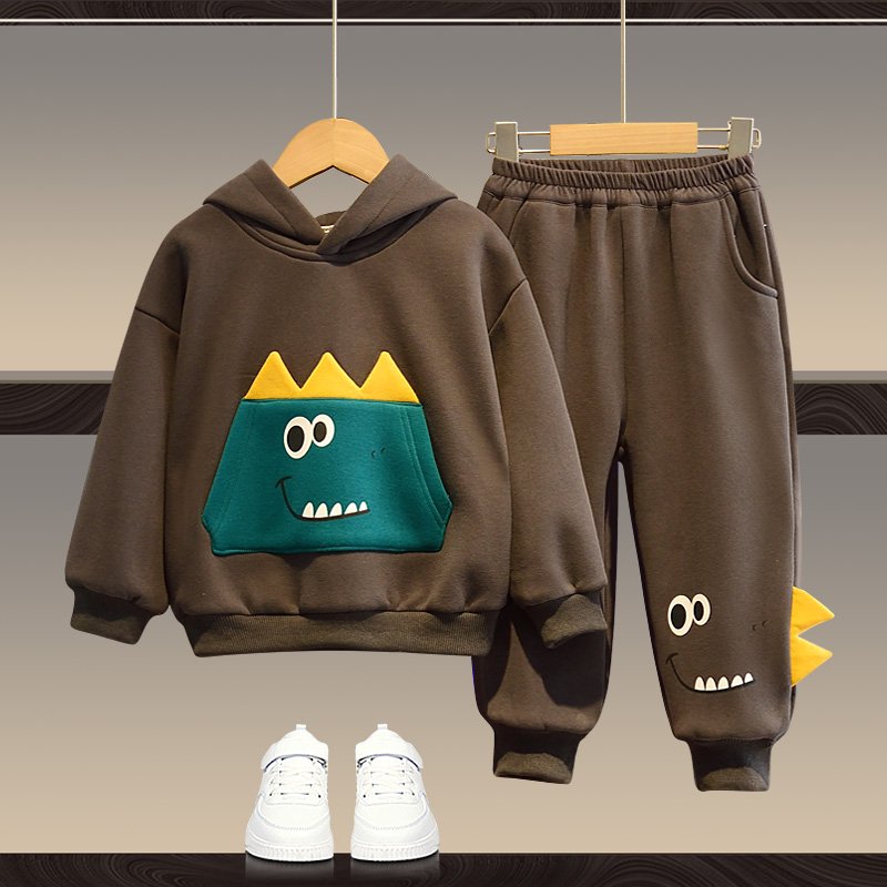 New boutique high-quality baby boy clothing set, baby winter clothing baby boy sweater set