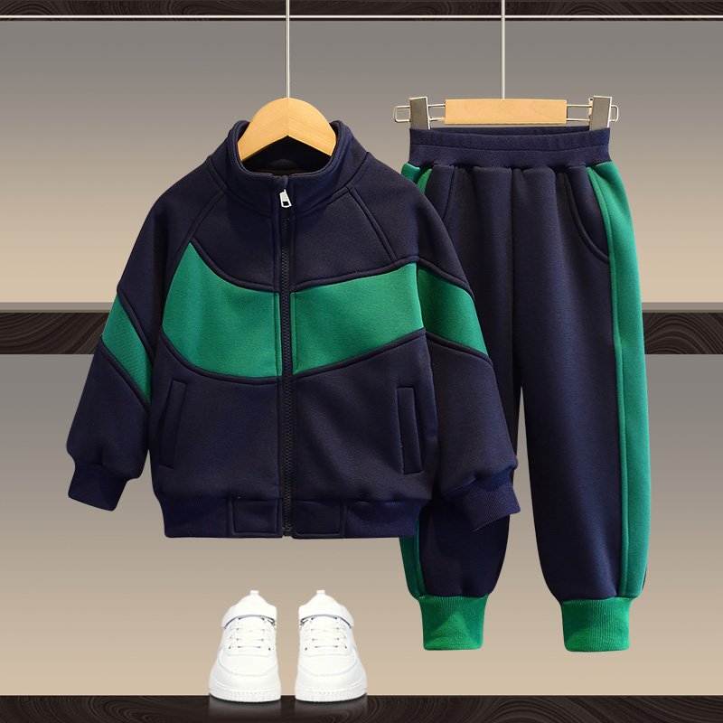 New boutique high-quality baby boy clothing set, baby winter clothing baby boy sweater set