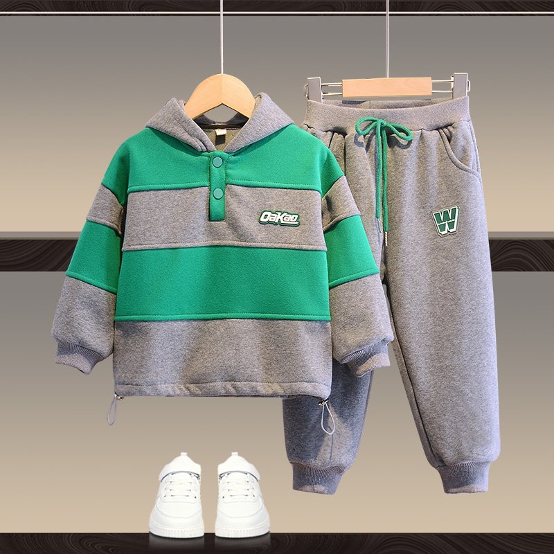 New boutique high-quality baby boy clothing set, baby winter clothing baby boy sweater set