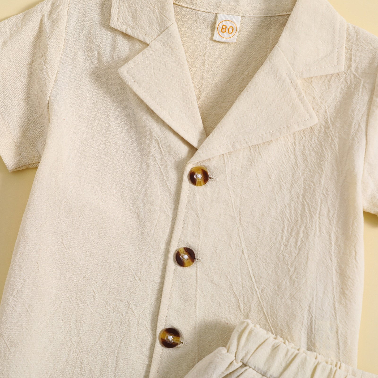 children clothing wear boutique clothing baby boy fall clothing sets 100% cotton linen jackets with pants 2 pcs clothes sets