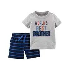 Boys Girls Vietnam Summer Short Sleeve Children Spandex Polyester Homewear OEM Service Home Set Infantil Kids Clothing Pajamas
