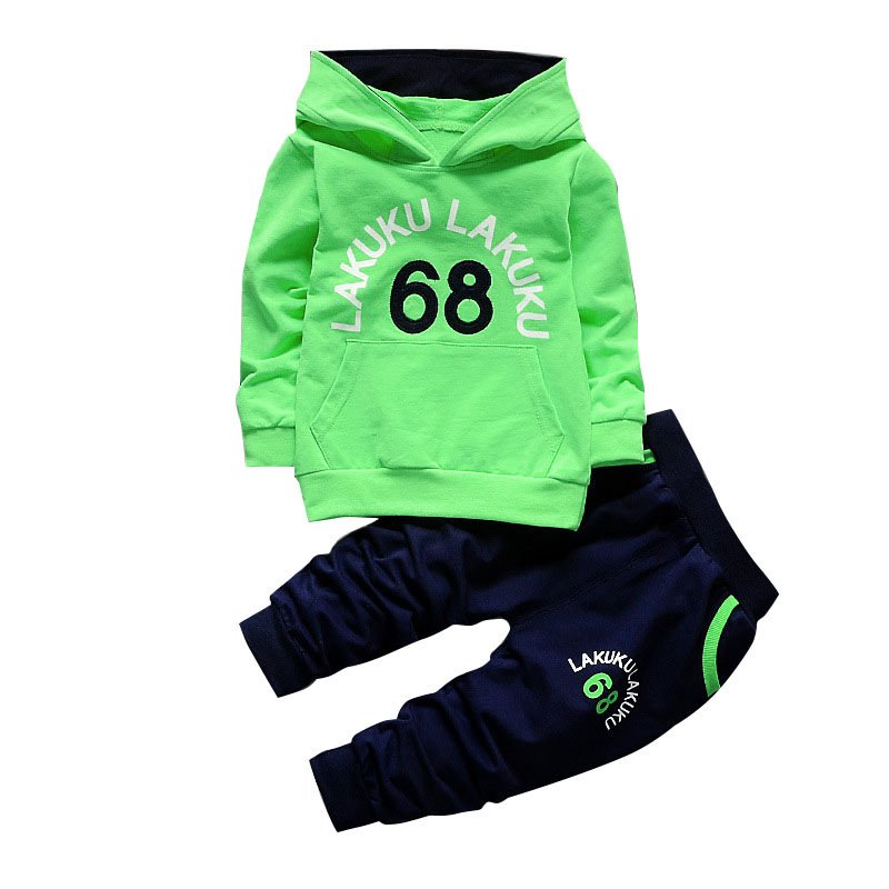 2024 Autumn New Arrival Fashion 1-3 Years Baby Clothes Set Casual Long Sleeve Sweater Sets with Solid Pattern Short Sleeves
