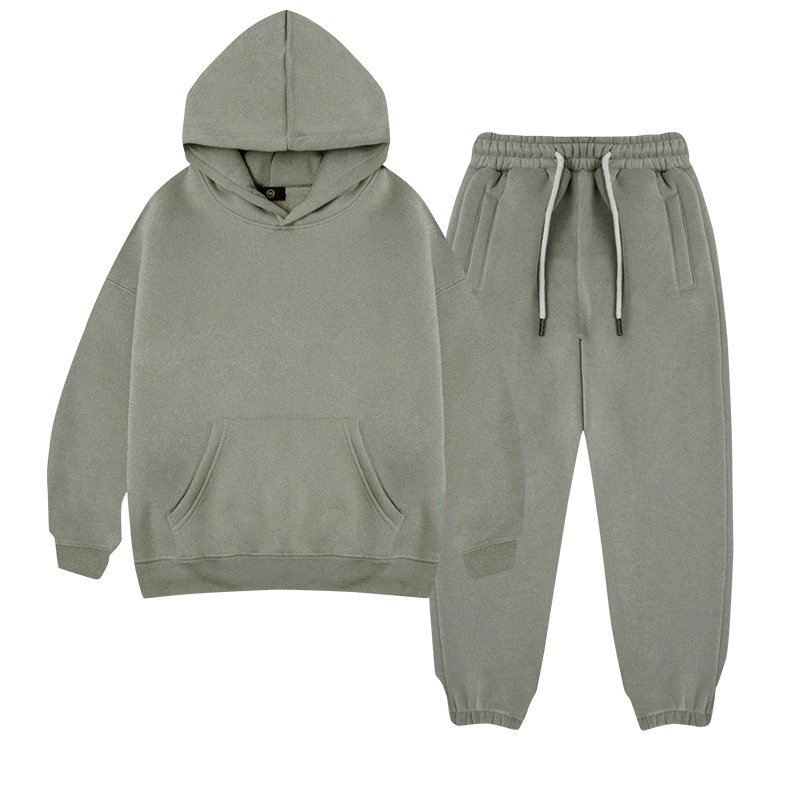 2023 Two Piece Kid Sweatsuit Sets Autumn Winter Boys Girls Clothes Sets Custom Kids Sweatsuit Girl And Boy Jogger Clothing
