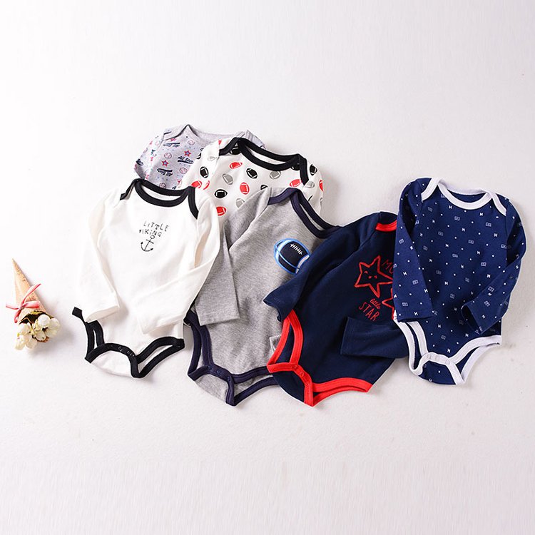 wholesale low price 3-24 months random stock unisex baby onesie clothes cotton baby short sleeve romper baby bodysuit clothing