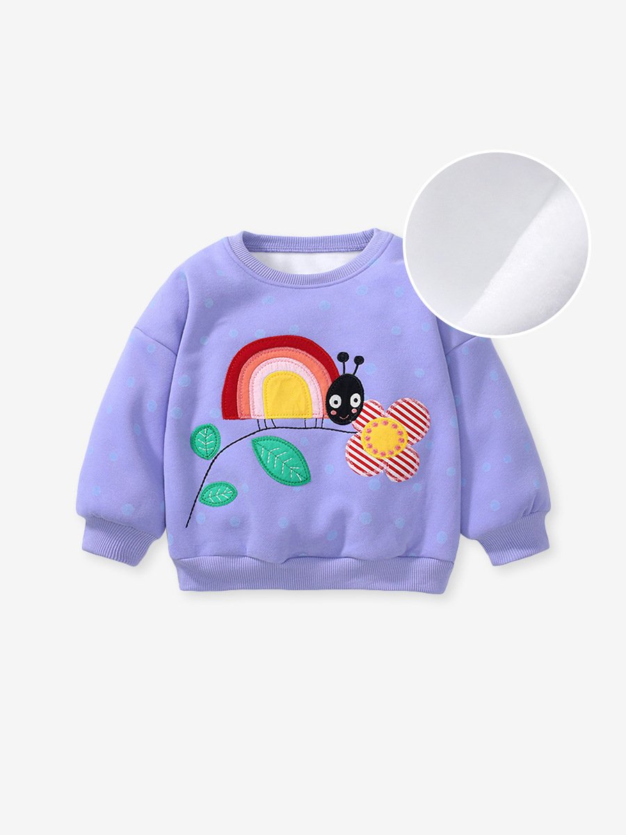 Cute Long Sleeve Two-Piece Children Suit Sets Soft Cotton with Cartoon Pattern Assorted Colors for Girls Spring Season Wholesale