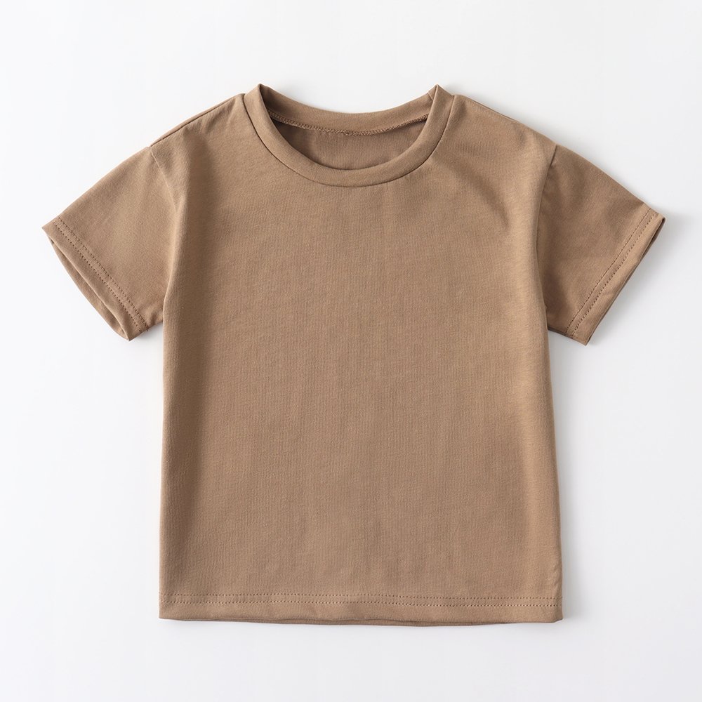 Custom Children Toddler Boy T Shirts And Shorts 2 Piece Sweatsuit Sets Cotton Blank Kids Boys Summer Clothing Shorts Sets