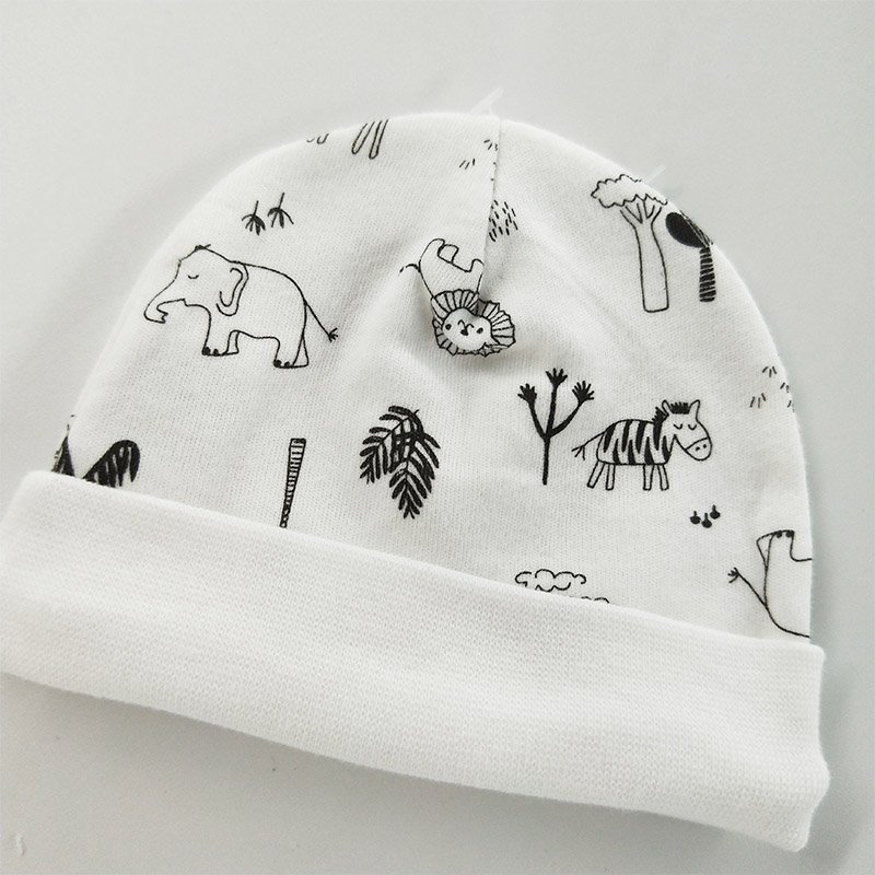 2023 Newborn Baby Kids Boy Gift Clothing Set Cotton Layette 6 PCS romper Set with bodysuit, blanket, Hat, Glove and Bib