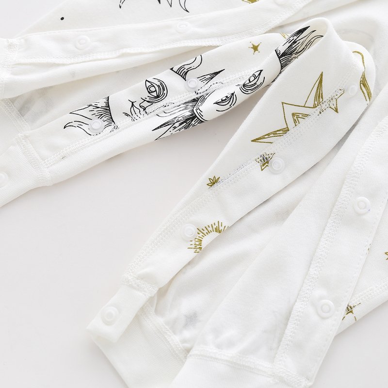 AustinBella/ boutique custom design print made baby romper clothes organic cotton manufacturers suppliers