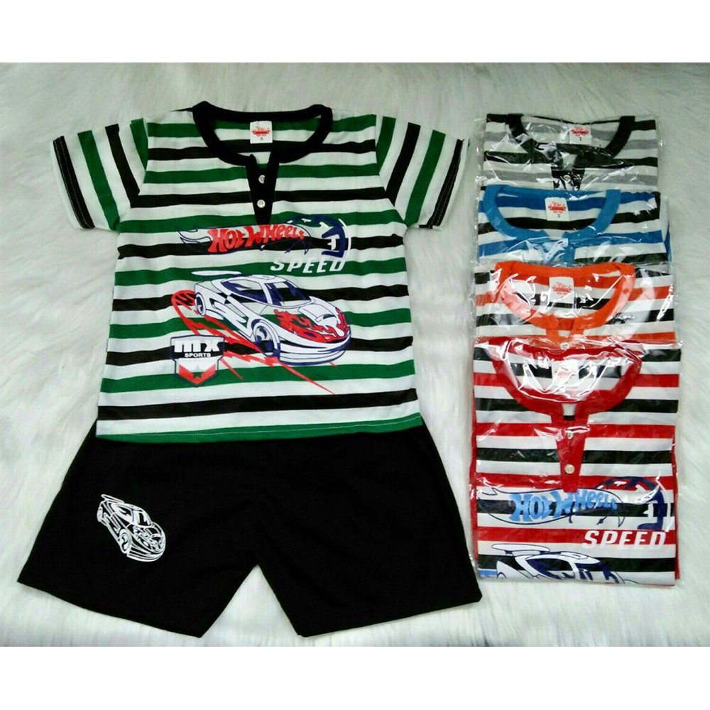 Fashion kids summer clothing set boys striped suit kids cute suit