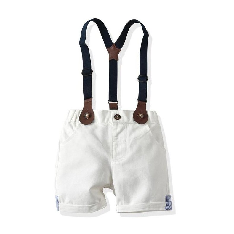 Summer Shorts Kids Boy Striped Shirt and Shorts Cotton Set 2 Piece Children Clothes Toddler Clothing Sets Baby Boy Clothes
