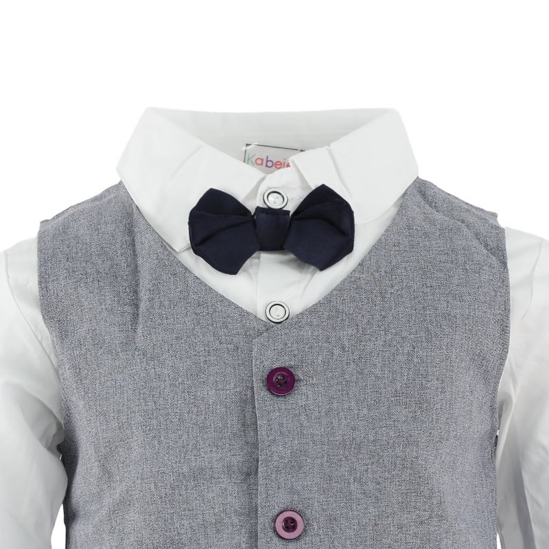 High quality children's boutique clothing boy clothes set elegant kids clothes