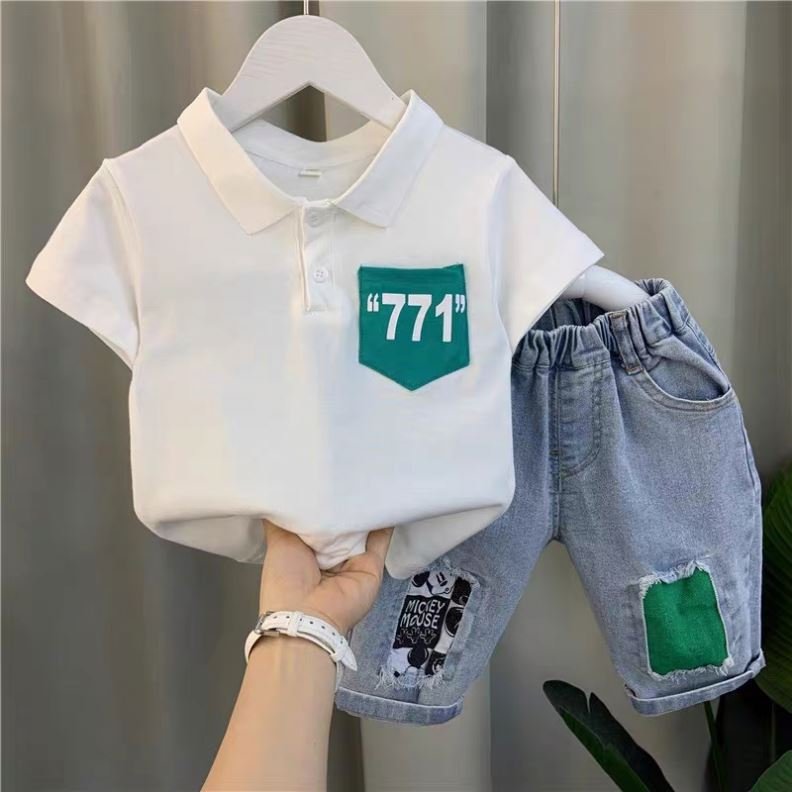 Children Clothing Boy Clothes Sets Kids Wear Outfit Casual New Designer Teen Boys Clothing Sets