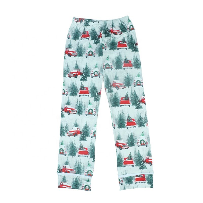 drop shipping kids clothes boys Christmas nightgown boy`s jackets bottom pants 10 years big boy night clothes