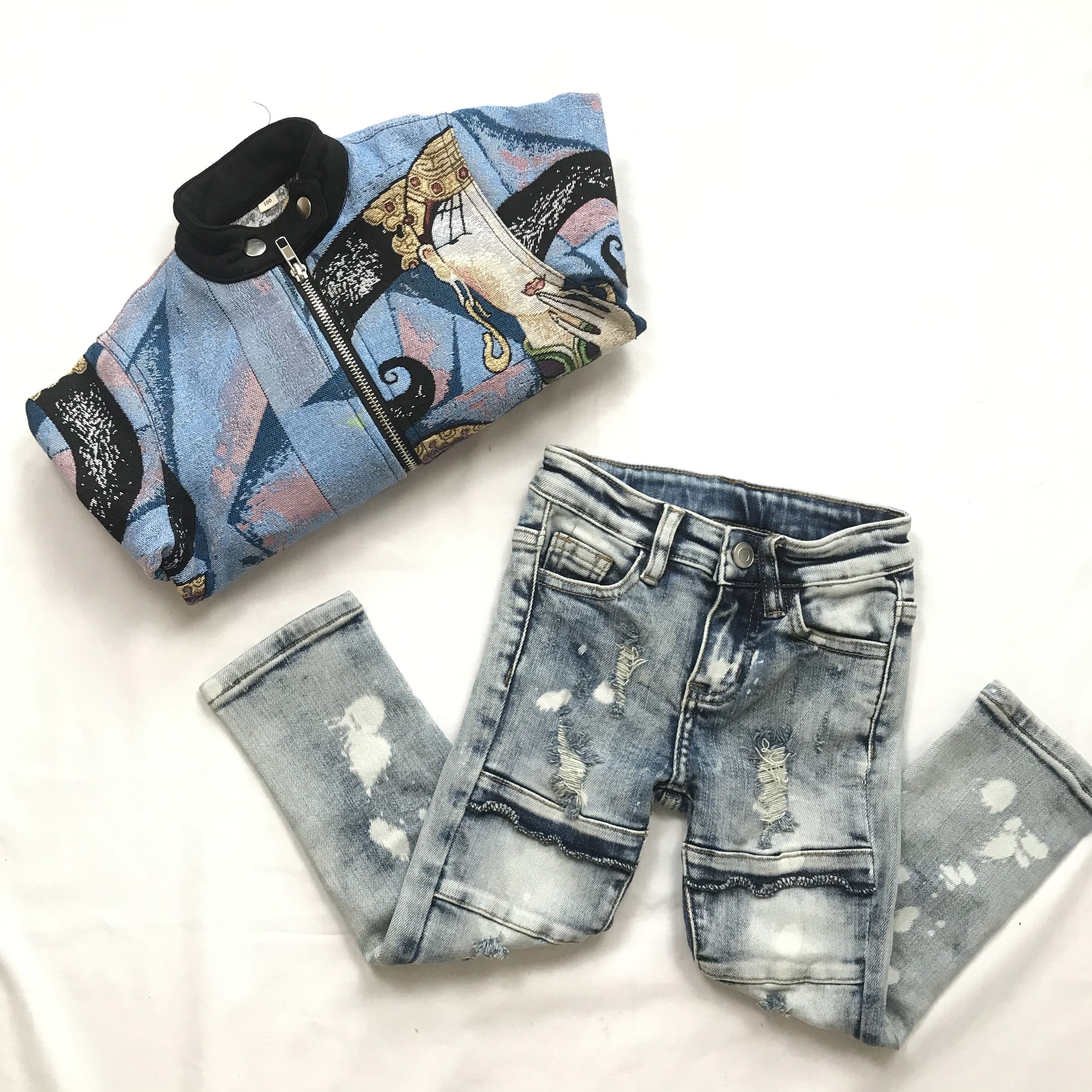 Custom New design children Clothing Sets 3Piece Kids Wear Custom Toddler Clothing Sets For Boys