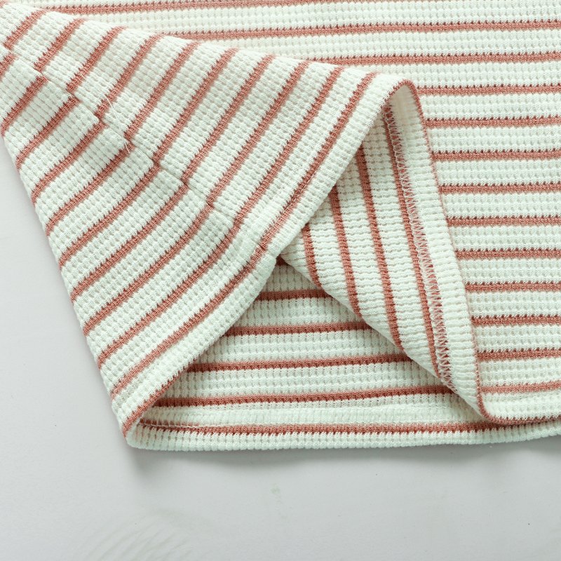 Wholesale Factory Summer Casual ventilate Soft Stripe O-Neck Short Sleeve Elastic Waist Baby Boy Clothing Set