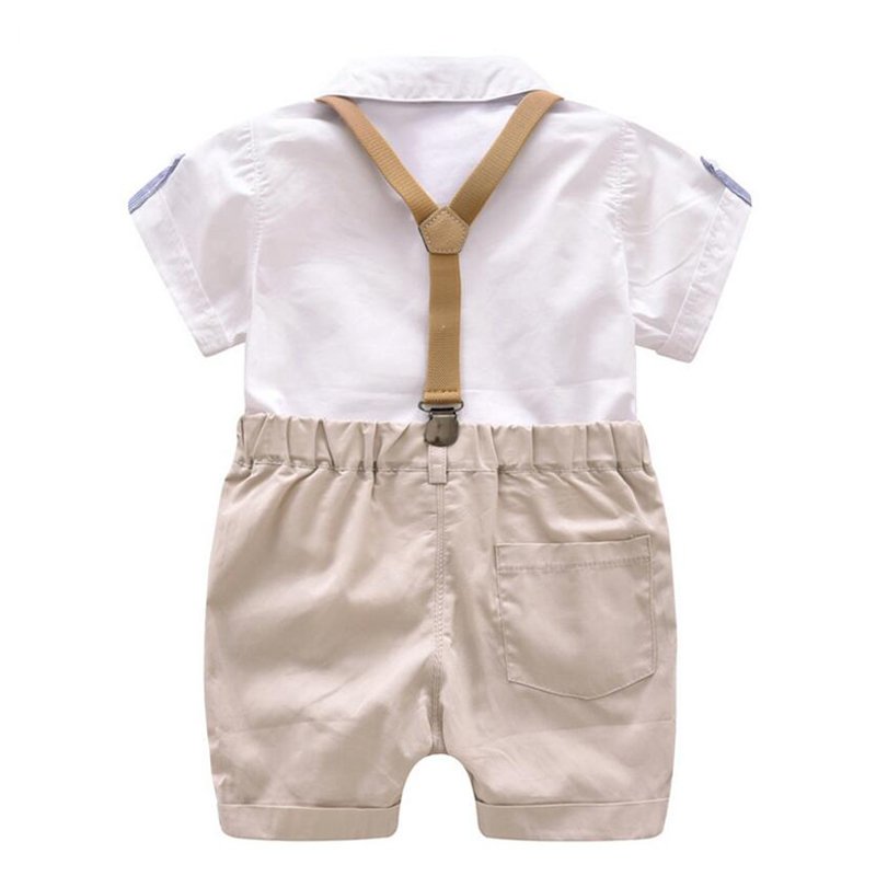 Toddler Boys Clothing Set Summer Baby Suit Shorts Shirt 1 2 3 4 Year Children Kid Clothes Suits Formal Wedding Party Costume