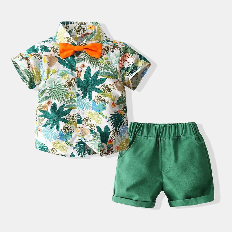 Summer Boutique Infant Baby Toddler Baby Boys Clothing Sets 2024