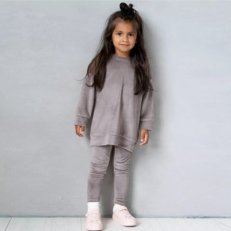 Custom Logo Promotion sweatsuit boys clothing sets girls clothes 12-13 years old kids summer clothing set clothes for winter