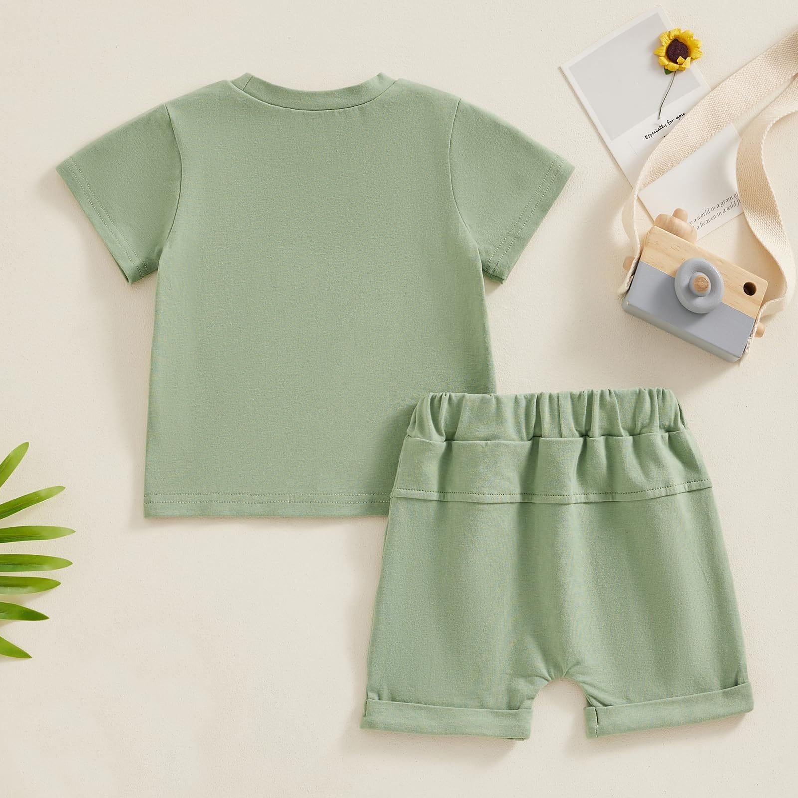 Children set MAMAS BOY Letter Waffle Outfit Newborn Infant Toddler Clothes short Sleeve Outfits Top Pants Baby Boys Clothing Set