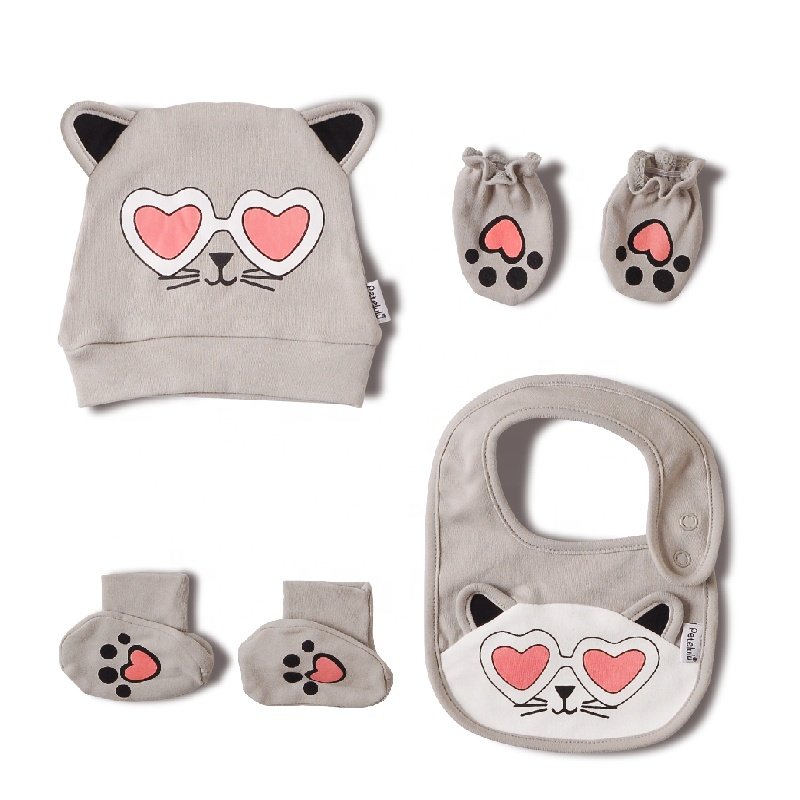 Petelulu lifestyle 100% organic cotton newborn 7 pieces suit baby clothing gift set baby clothes boys 0-3 month