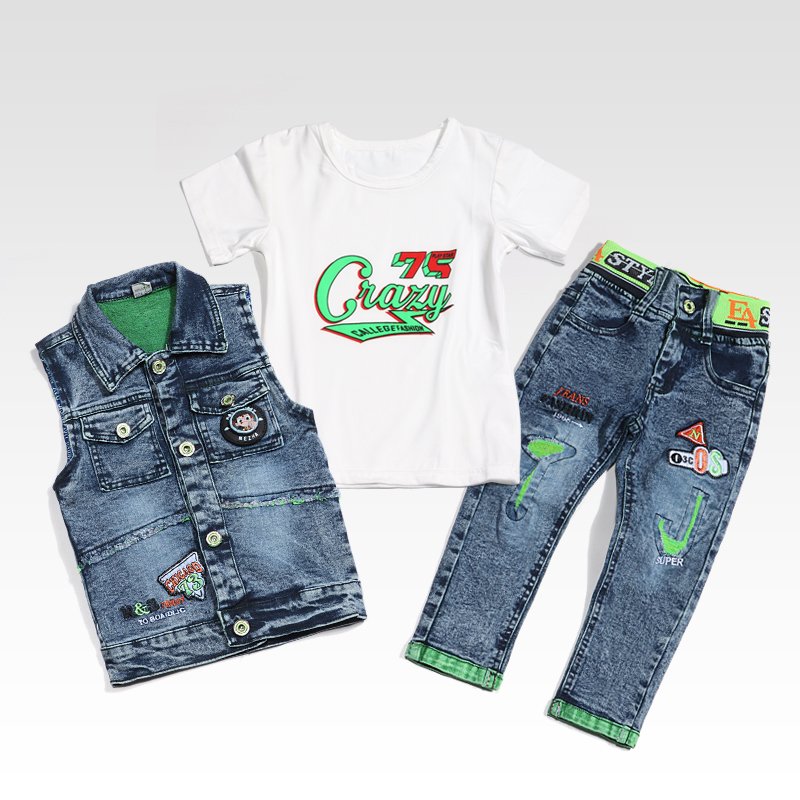 Kids Clothing Sets 4 To 12 Years Roupas Vetement Vendor Children Wear Toddler Boys Clothes 3PCS Sets Boys Clothing Sets