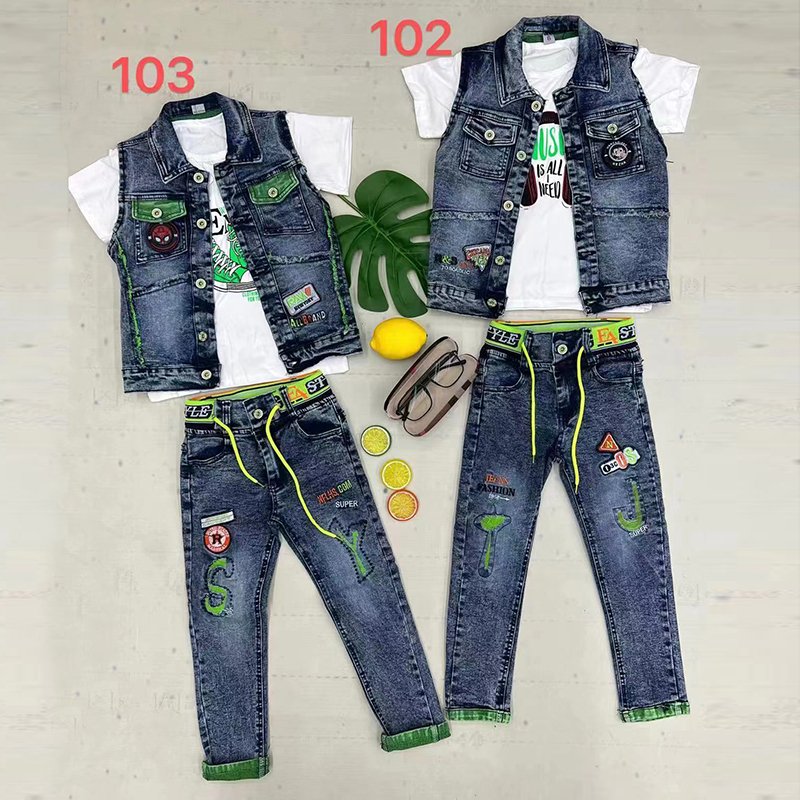 Kids Clothing Sets 4 To 12 Years Roupas Vetement Vendor Children Wear Toddler Boys Clothes 3PCS Sets Boys Clothing Sets