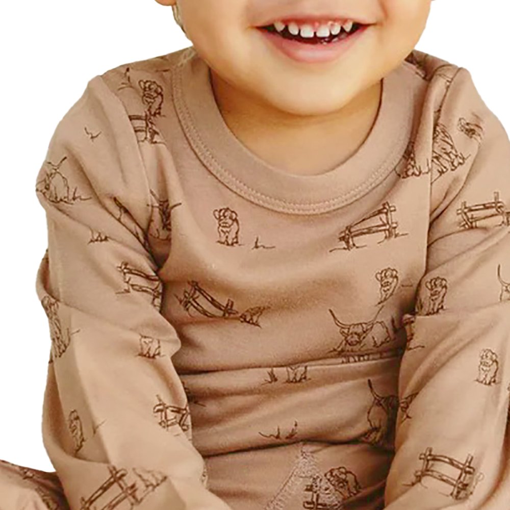 Wholesale Cotton Baby Jams Bamboo Baby Kids Baby Pajamas Sleepwear Cotton Girls Clothing Sets