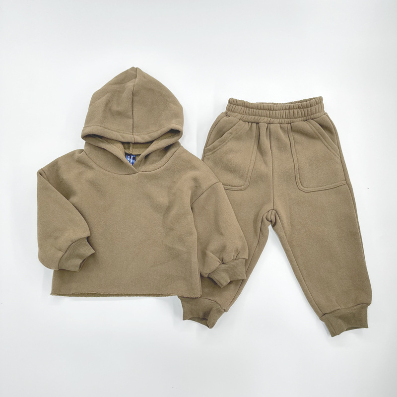 Newborn Baby Pajamas Sets Waffle Summer Short Sleeve Knitted Cotton Tops Boys Girls Outfits 2 Pieces Baby Clothing Quantity OEM