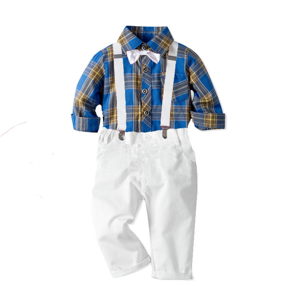 Clothes For Kids 1 to 6 Years Boy Formal Dress Shirt Suit Toddler Clothes Boy Clothing Set Spring Wear Birthday Wedding Party
