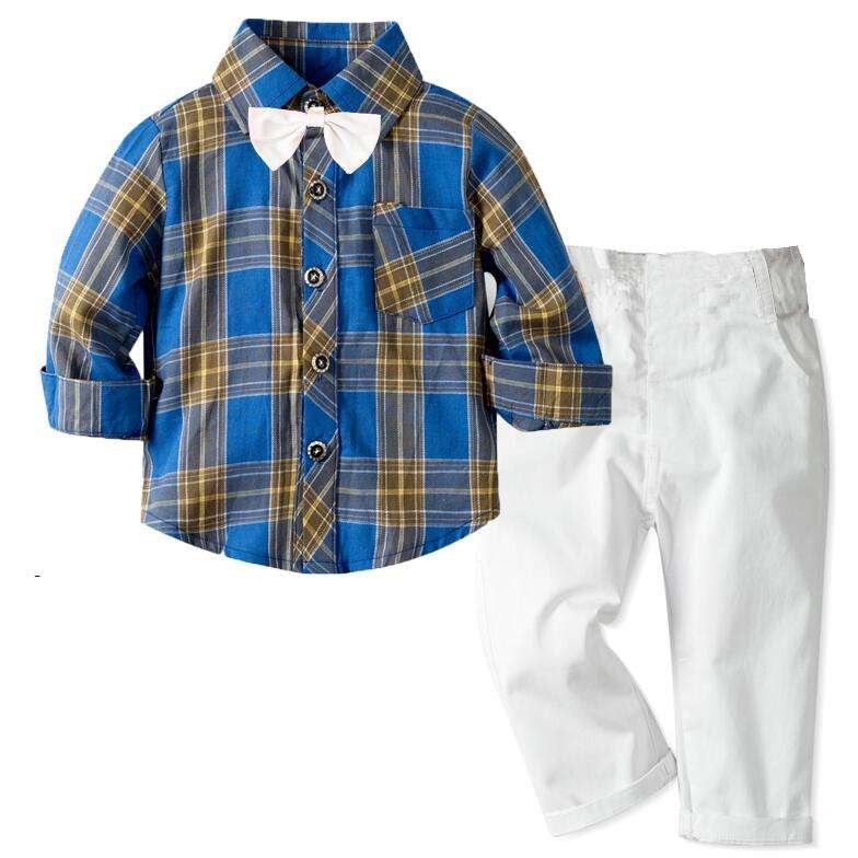 Clothes For Kids 1 to 6 Years Boy Formal Dress Shirt Suit Toddler Clothes Boy Clothing Set Spring Wear Birthday Wedding Party